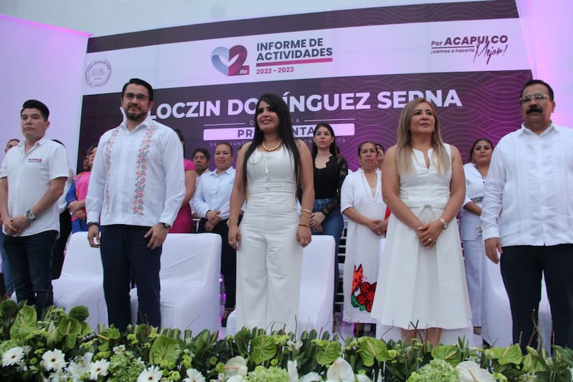 “Lo vamos a hacer mejor”: Rinde Yoloczin Domínguez su segundo informe de actividades