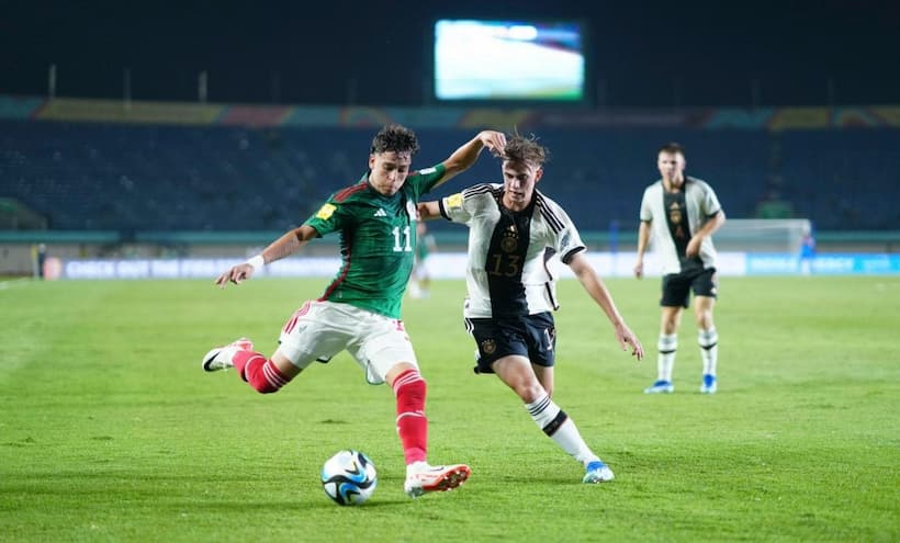 Golea Alemania a México en su debut en el mundial sub-17 de Indonesia