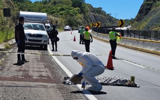 Hombre fallece al ser atropellado en Autopista del Sol