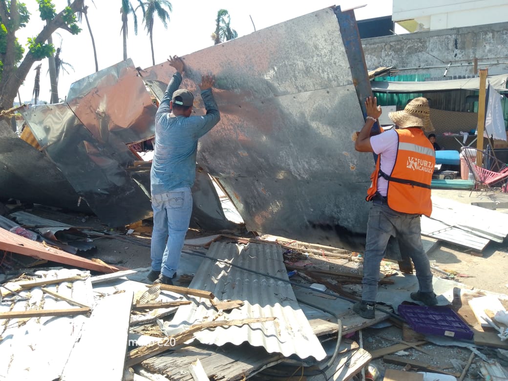 Reactivación de mercados en Acapulco tras Otis va al 60%