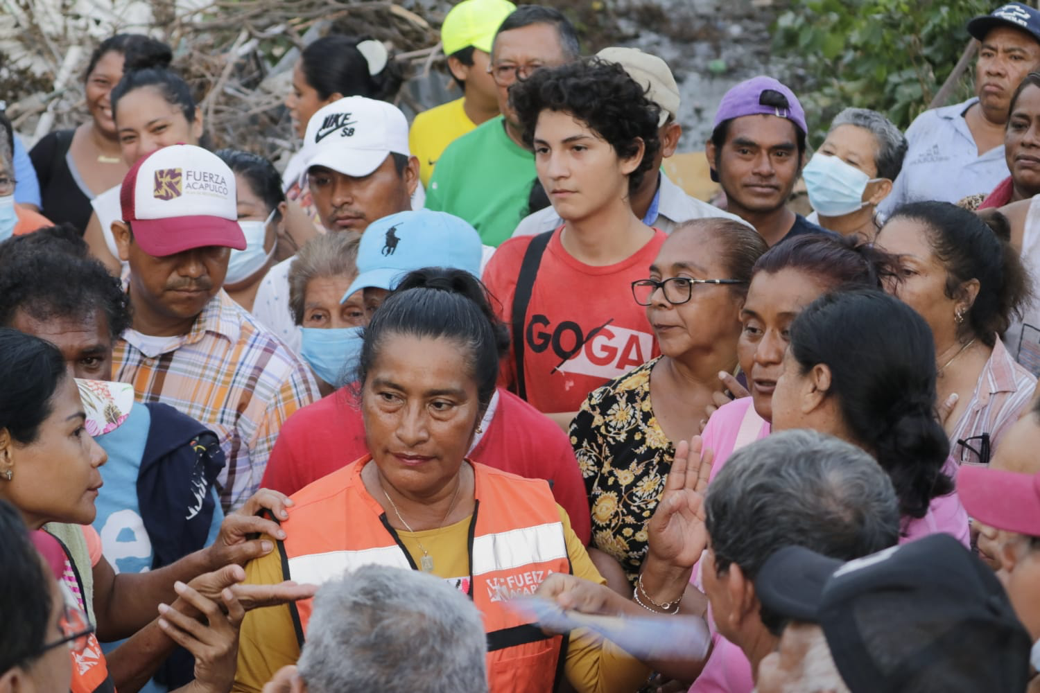 Abelina López:”Suministro de agua se recupera poco a poco”