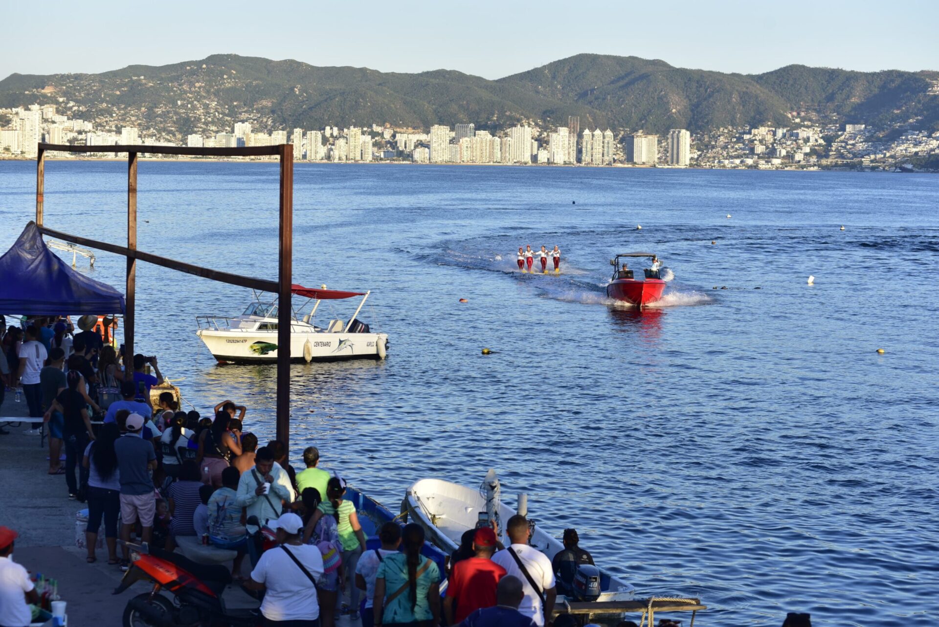 Realizan con éxito Espectáculo de Ski en Acapulco