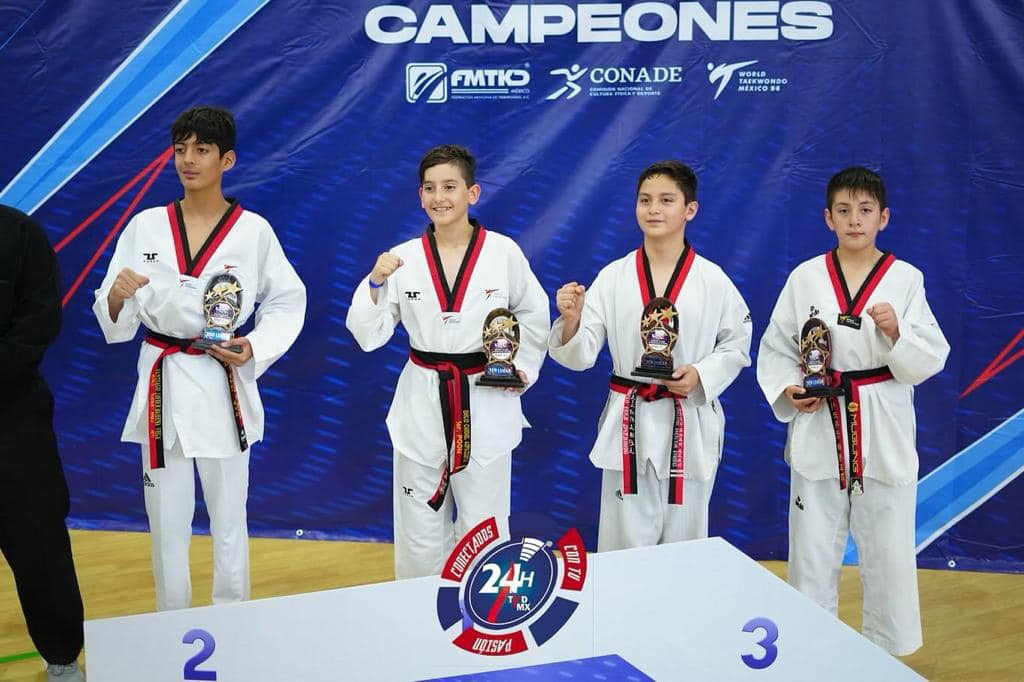 Gana joven guerrerense plata en el Grand Slam 2023 de Taekwondo