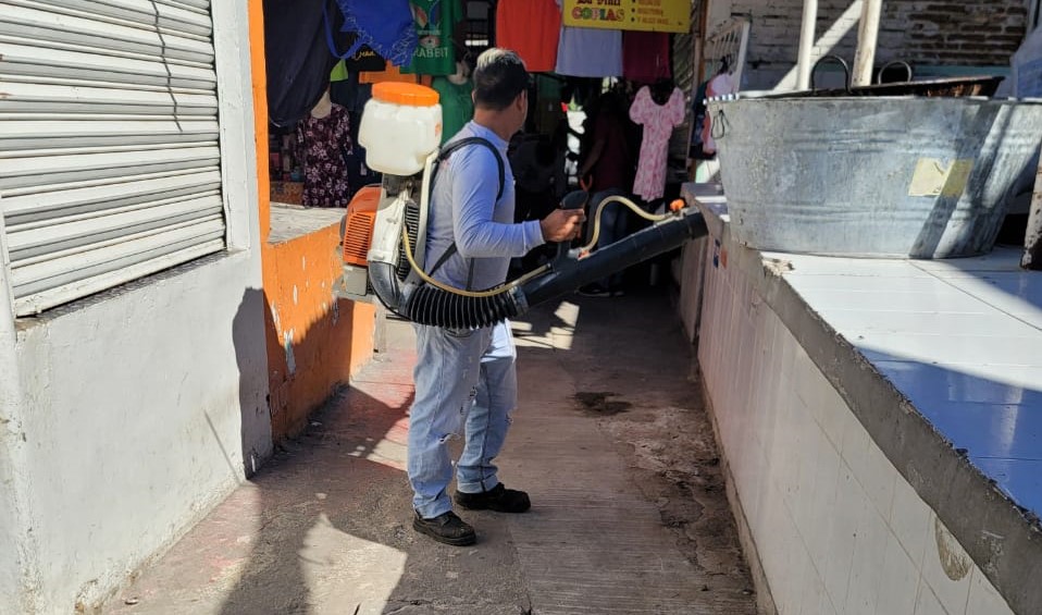 Refuerzan acciones contra el dengue en mercados de Acapulco