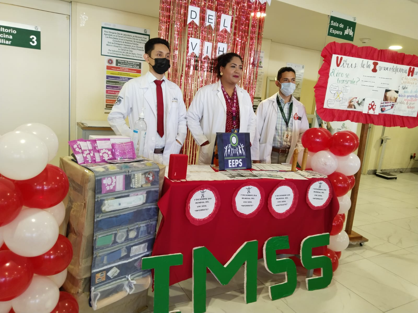 IMSS promueve actividades de prevención del SIDA