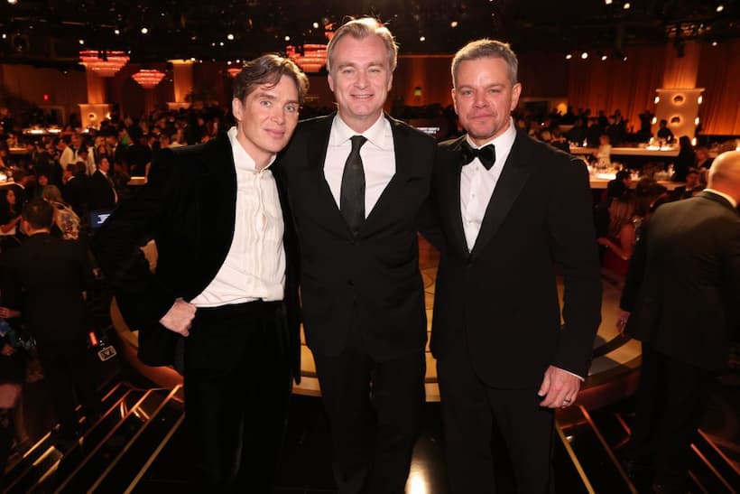 Globos de Oro: Christopher Nolan y Cillian Murphy triunfan con Oppenheimer