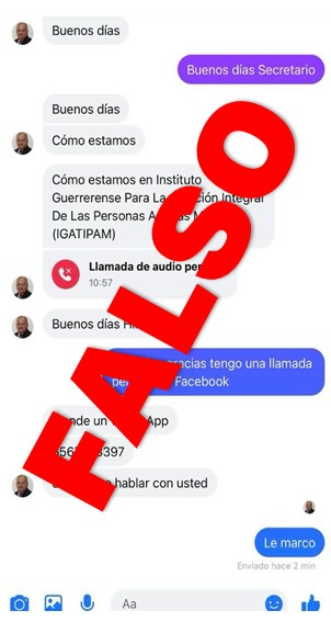 Gobierno de Guerrero alerta de fraudes y estafas, a través redes sociales