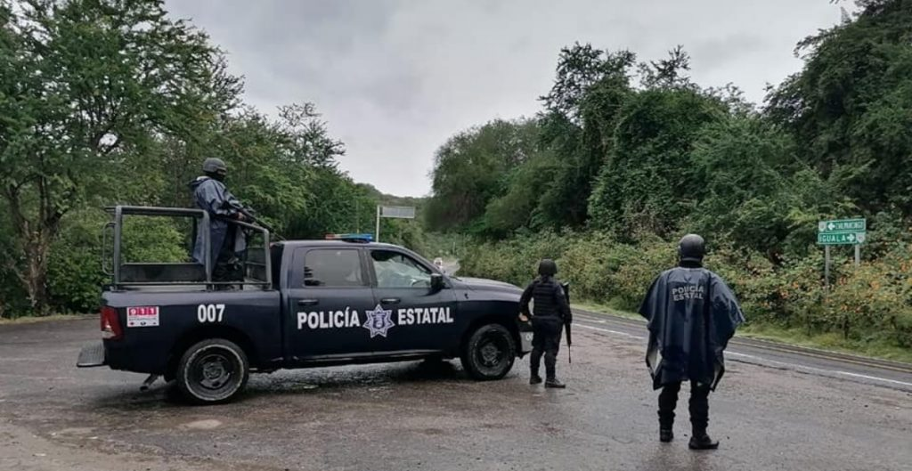 Secretaría de Seguridad estatal recorre Acapulco por paro de transportistas