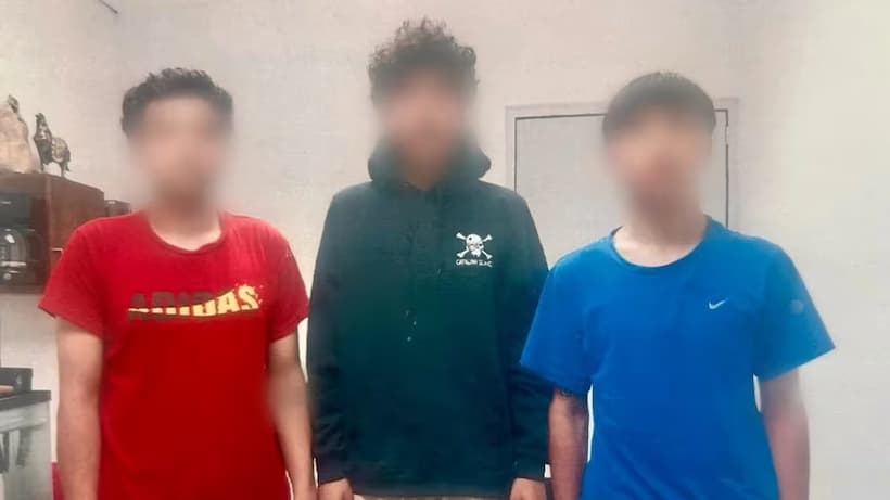 Rescatan a tres jóvenes reclutados por un grupo criminal en Sonora