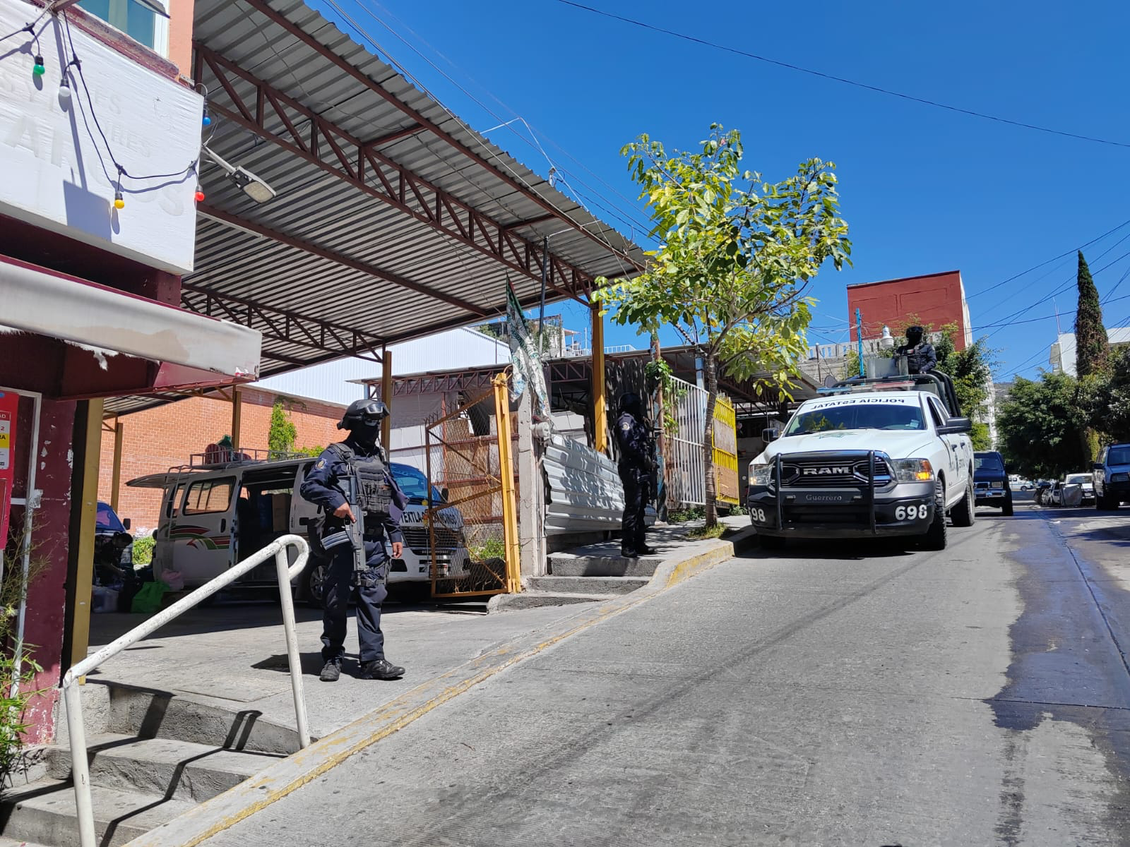 Sigue operativo de seguridad en Chilpancingo para restablecer transporte