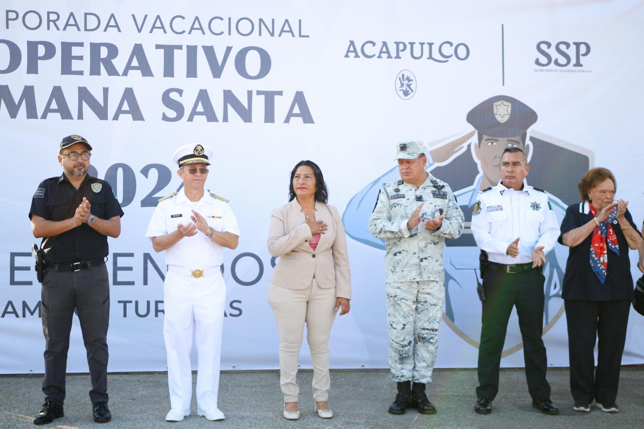 Arranca el Operativo Vacacional de Semana Santa 2024 en Acapulco