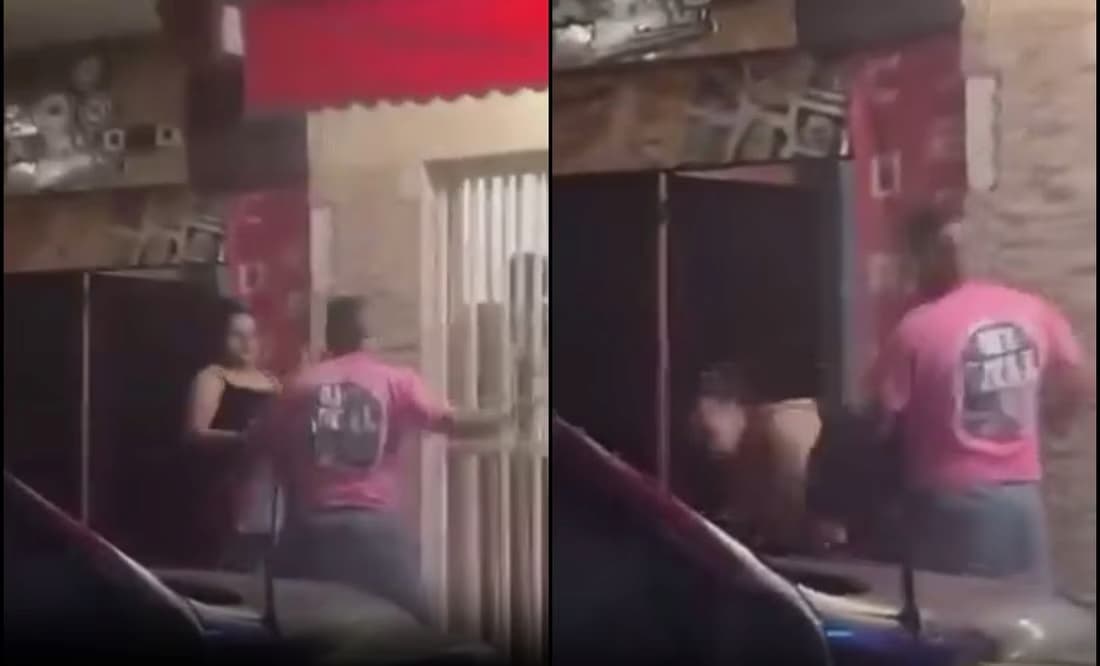 VIDEO: Golpea comandante de policía municipal a su esposa en Chiapas