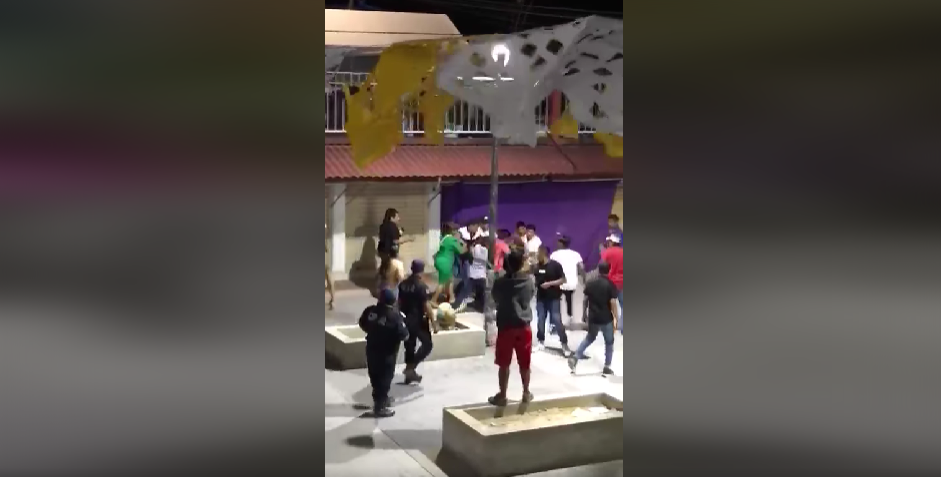 Se desata pletito durante festividades en Igualapa