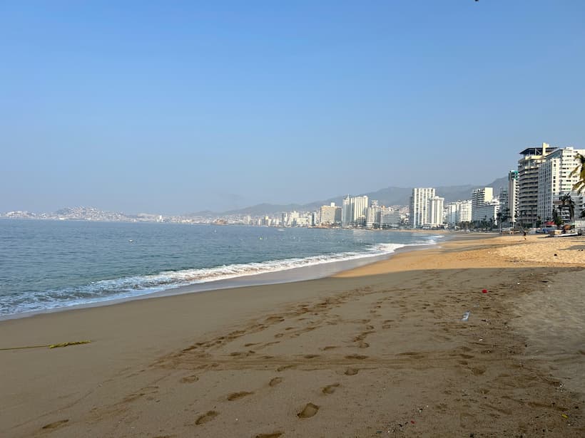 Todas las playas de Acapulco son aptas: Ecología
