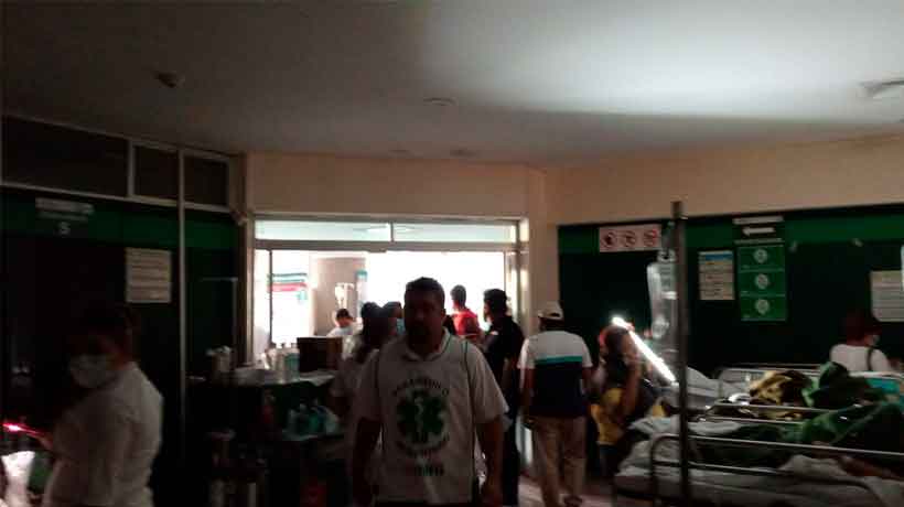 Controlan conato de incendio al interior del Hospital del Seguro Social en Iguala