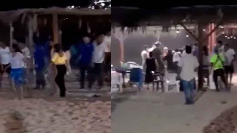 VIDEO: Reportan nueva pelea entre meseros y turistas en Acapulco