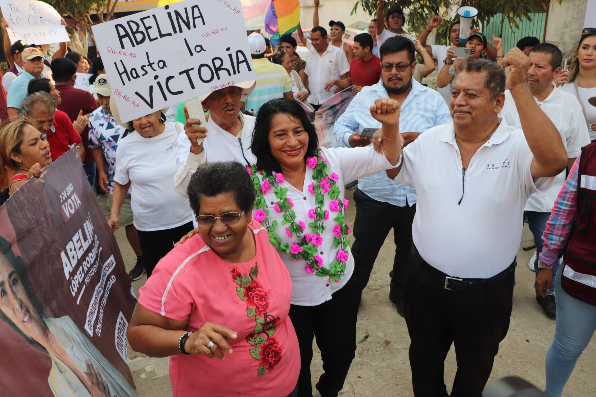 Respaldan pobladores de Ciudad Renacimiento continuidad de Abelina López