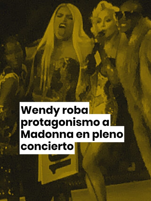 Wendy roba protagonismo a Madonna en pleno concierto