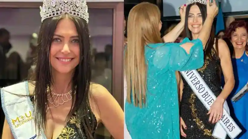 Modelo de 60 años gana concurso de belleza “Miss Universo Buenos Aires”