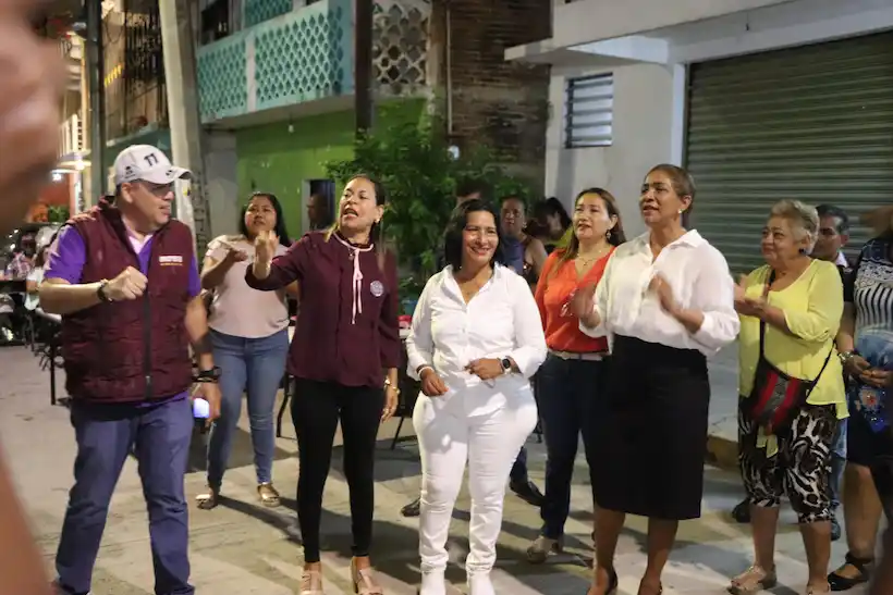 Apoya Barrio de La Candelaria a Abelina López en contienda para la alcaldía de Acapulco