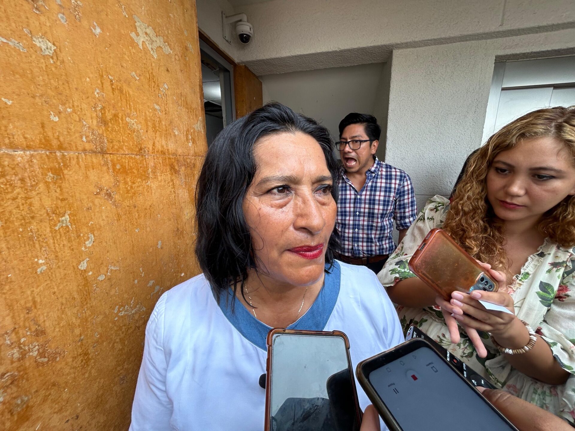 Abelina López niega tener amenaza en su contra