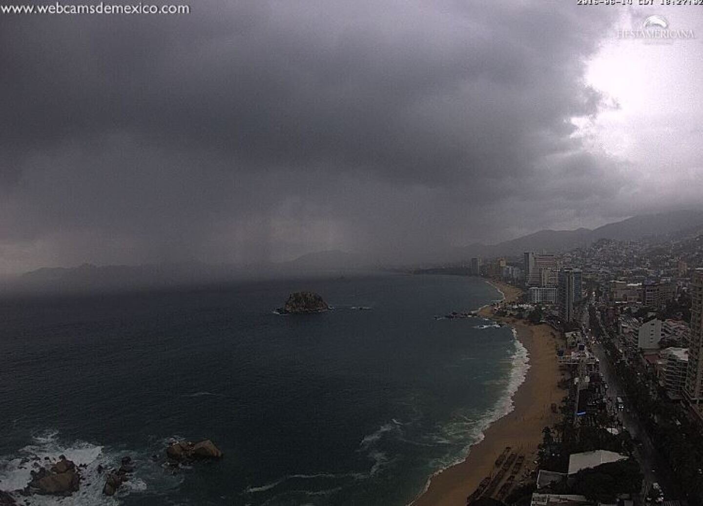 Pronostican lluvias ligeras para Acapulco