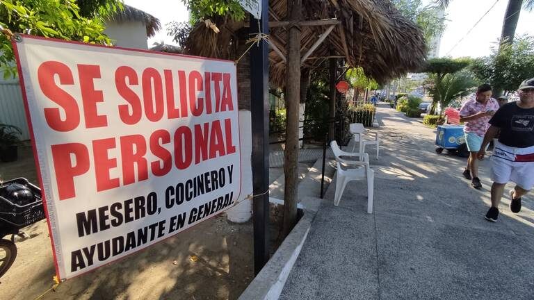 Empresarios de Acapulco muestran preocupación por poca mano de obra