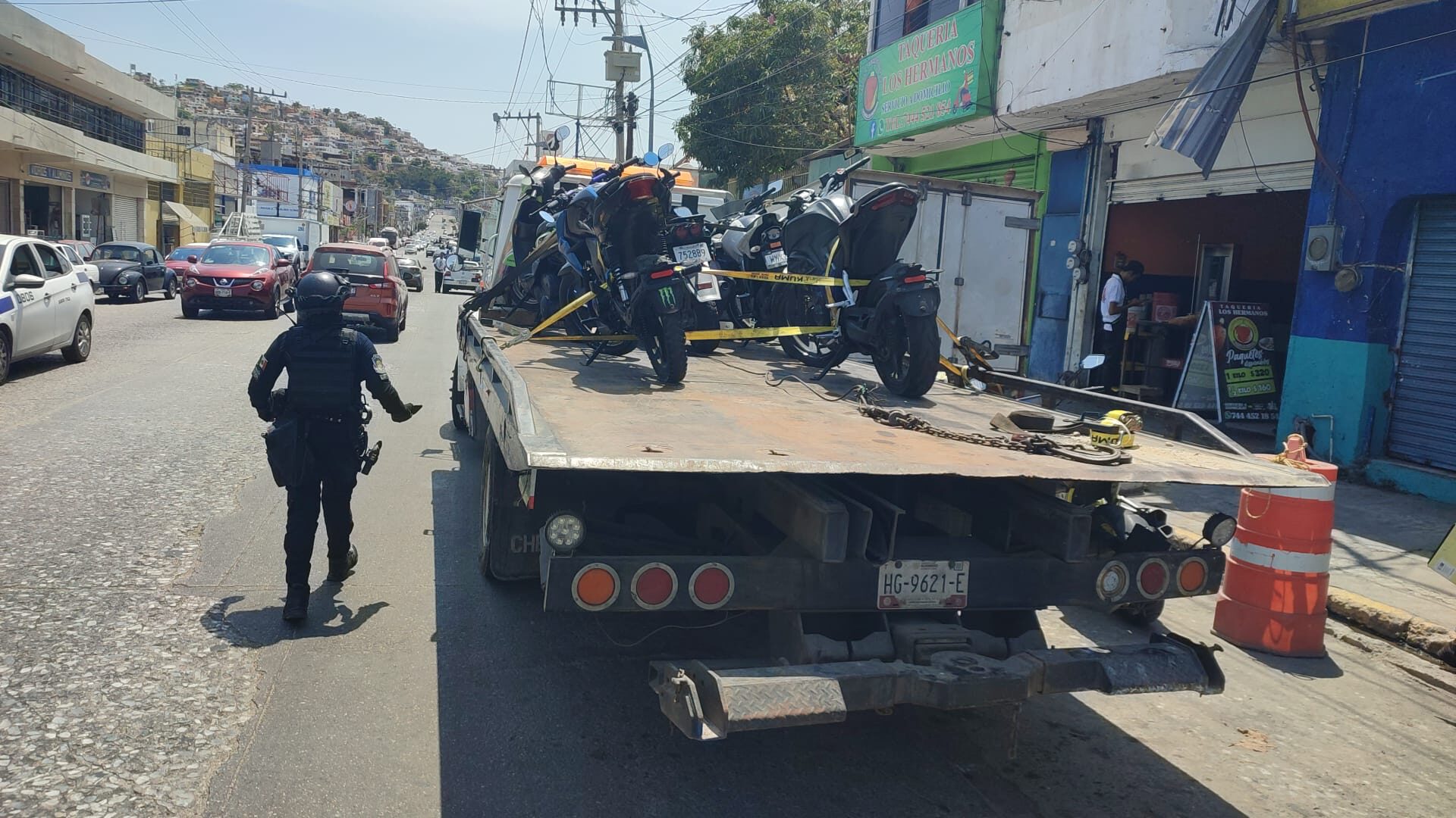 Gobierno de Acapulco aplica 36 infracciones y envía 12 motocicletas al corralón