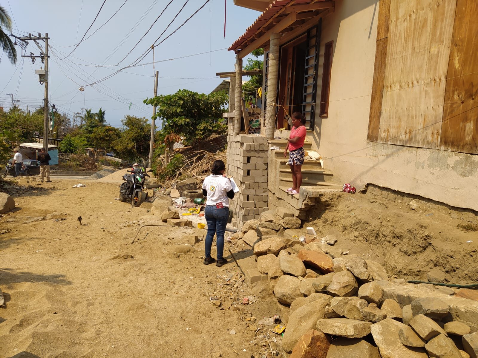 Más de 140 viviendas de Acapulco se encuentran en zonas de alto riesgo