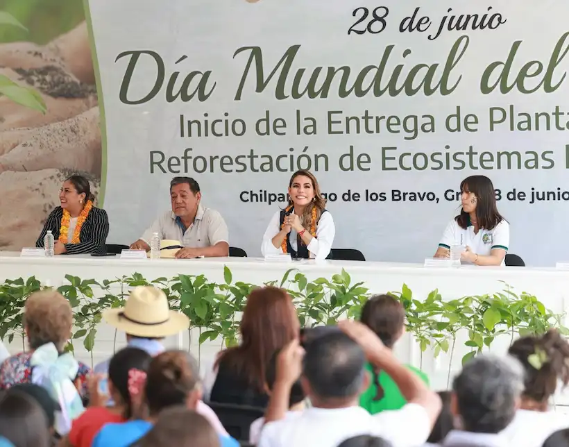 En Guerrero se impulsan acciones para revertir el cambio climático: Evelyn Salgado