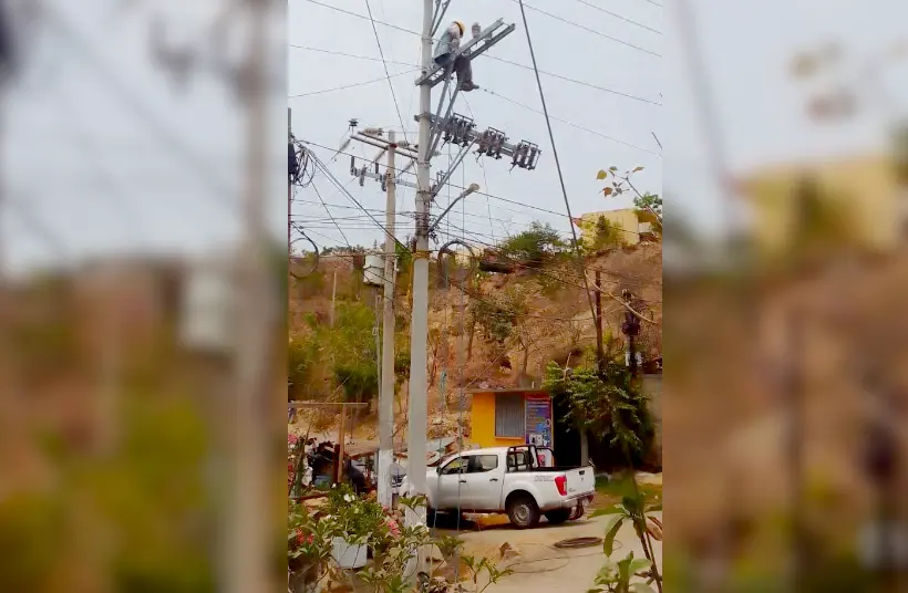 Por fallas en energía eléctrica colonias de Acapulco se quedan sin agua