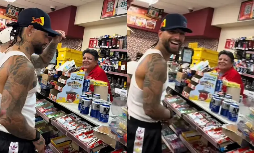 “Te pareces a Maluma”: Cajero de OXXO atiende al reggaetonero y no lo reconoce