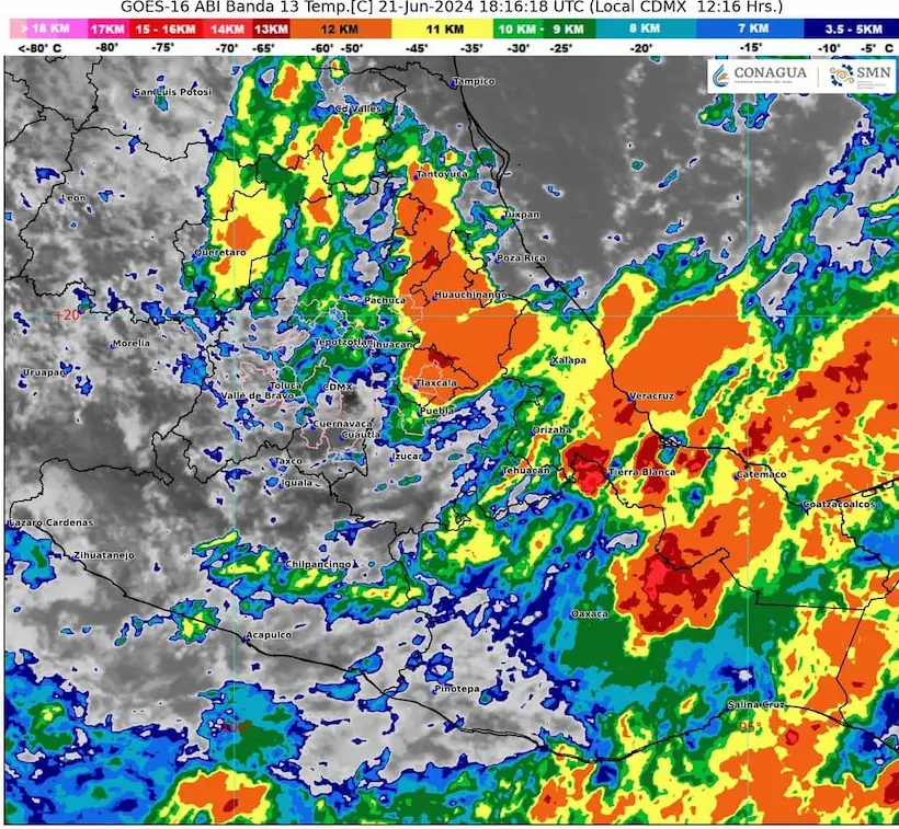 Pronostican lluvias fuertes este viernes en Guerrero