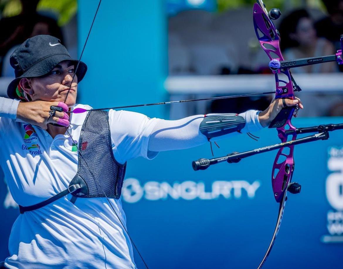 La mexicana Alejandra Valencia se lleva el bronce en la Copa del Mundo de Tiro con Arco