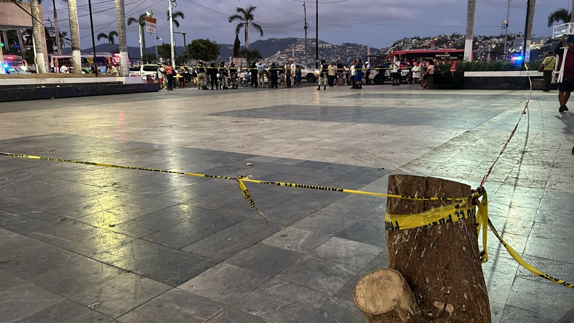 Reportan explosión en Zócalo de Acapulco