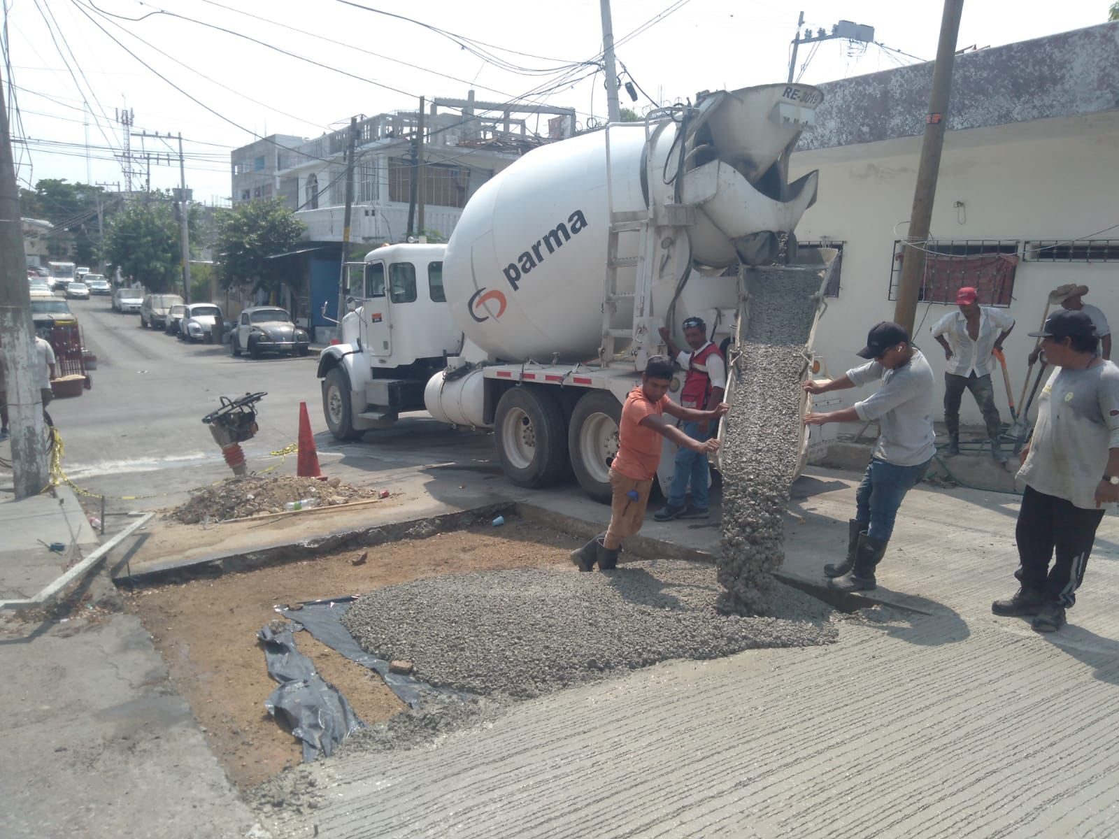 Realiza Gobierno de Acapulco rehabilitación de vialidades