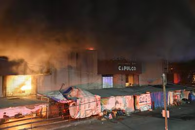 Se cumple un año del incendio del Mercado Central de Acapulco