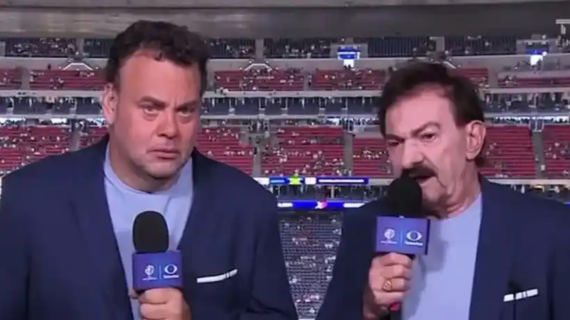 Faitelson y La Volpe se pican en plena transmisión de la Copa América