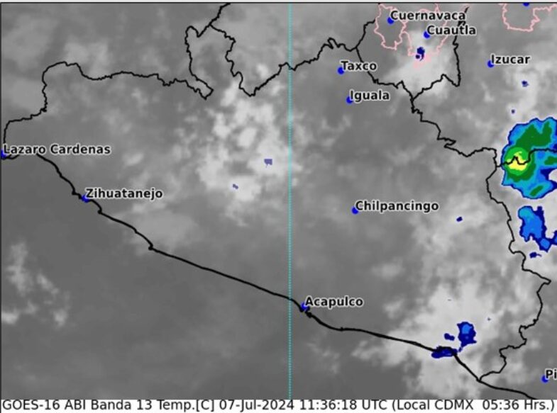 Pronostican cielo nublado para Acapulco