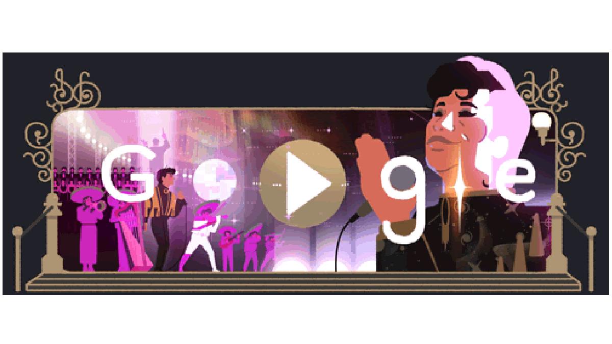 Lanza Google doodle en honor a Juan Gabriel