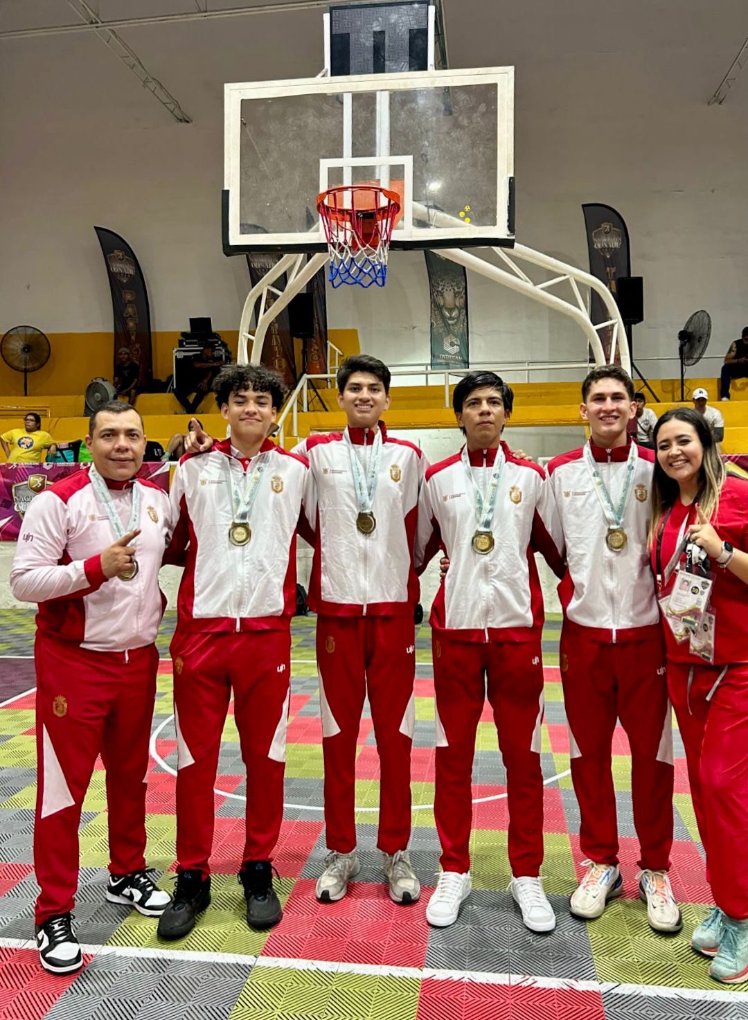 Gana Guerrero medalla de oro en Básquetbol 3×3 en los Juegos Nacionales CONADE 2024.