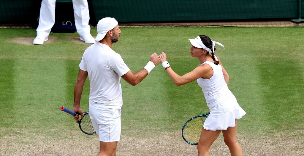 Orgullo mexicano: mexicanos se cuelan a semifinales del dobles mixto de Wimbledon