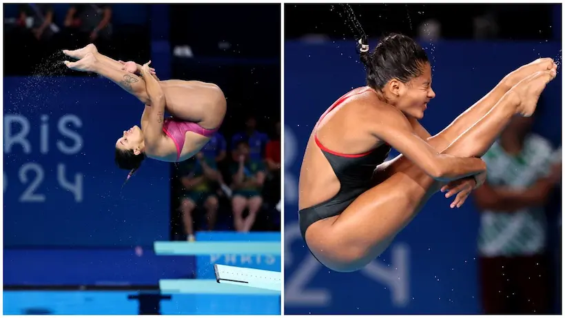 Avanzan Aranza Vázquez y Alejandra Estudillo a semifinal de trampolín de tres metros en París