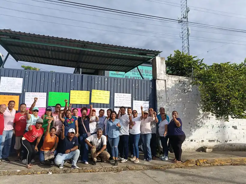 Trabajadores del COBACH Plantel 16 en Acapulco inician paro indefinido