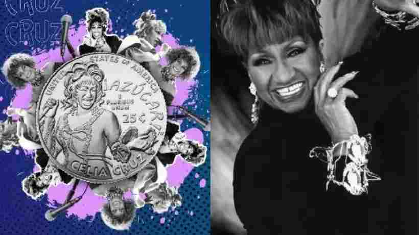 Casa de la Moneda de EE. UU. homenajea a Celia Cruz con moneda conmemorativa