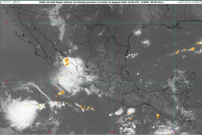 Guerrero tendrá un jueves nublado pero caluroso