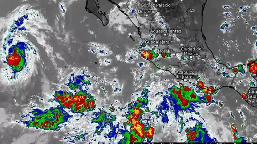 Alertan por lluvias intensas para el fin de semana en Guerrero