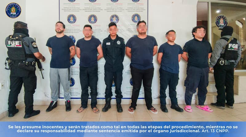 ¡Sí eran policías! Acusan a escoltas detenidos en Taxco