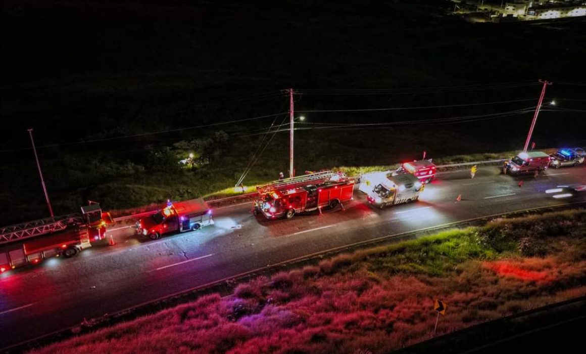 Accidente deja tres heridos y una persona sin vida en Querétaro