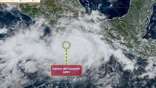 En Guerrero, 15 municipios estuvieron en alerta roja por el huracán John